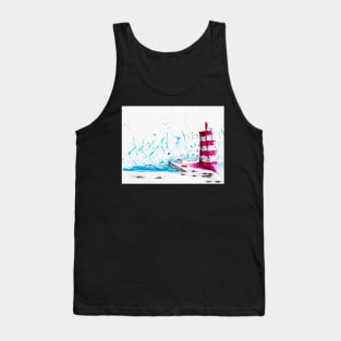 Algarve Watercolor painting Tank Top